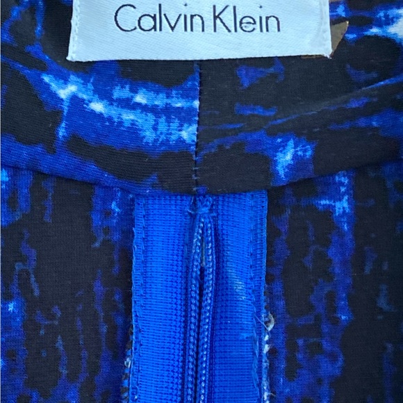 Stunning Calvin Klein Flowing Halter Dress High Heavy Quality Fabric Siz… - Picture 6 of 11